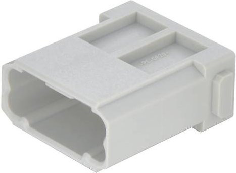 Harting Einzelmodul 09140123002 aus Kunststoff, 12 Crimpen, Weiß - Bild 1