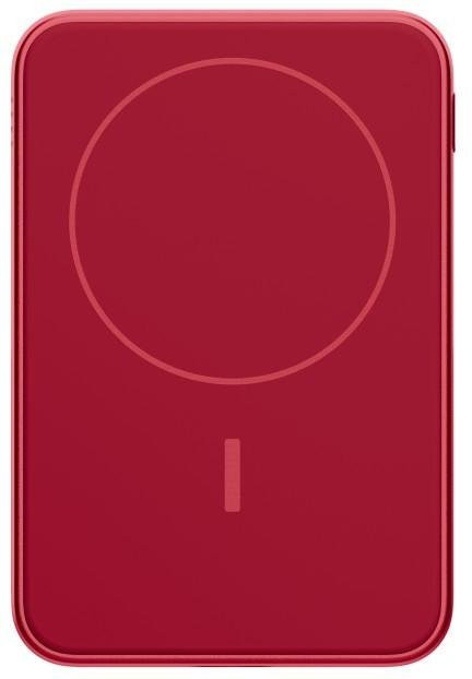 Fresh N Rebel Magnetic Wireless Powerbank 5000mAh Berry Red - Bild 1