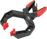 Bessey Ratschenzwinge XCR4 in Schwarz-Rot mit Kunststoffelementen - Bild 1