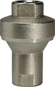 Riegler Inline-Druckregler für Wasser- und Druckluftanwendungen, G 1/4, 2 bar, Silber - Bild 1