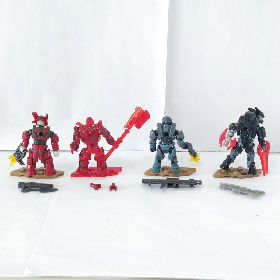 Mega Construx 4er-Pack Fantasy Mini-Actionfiguren in Multicolour - Bild 2