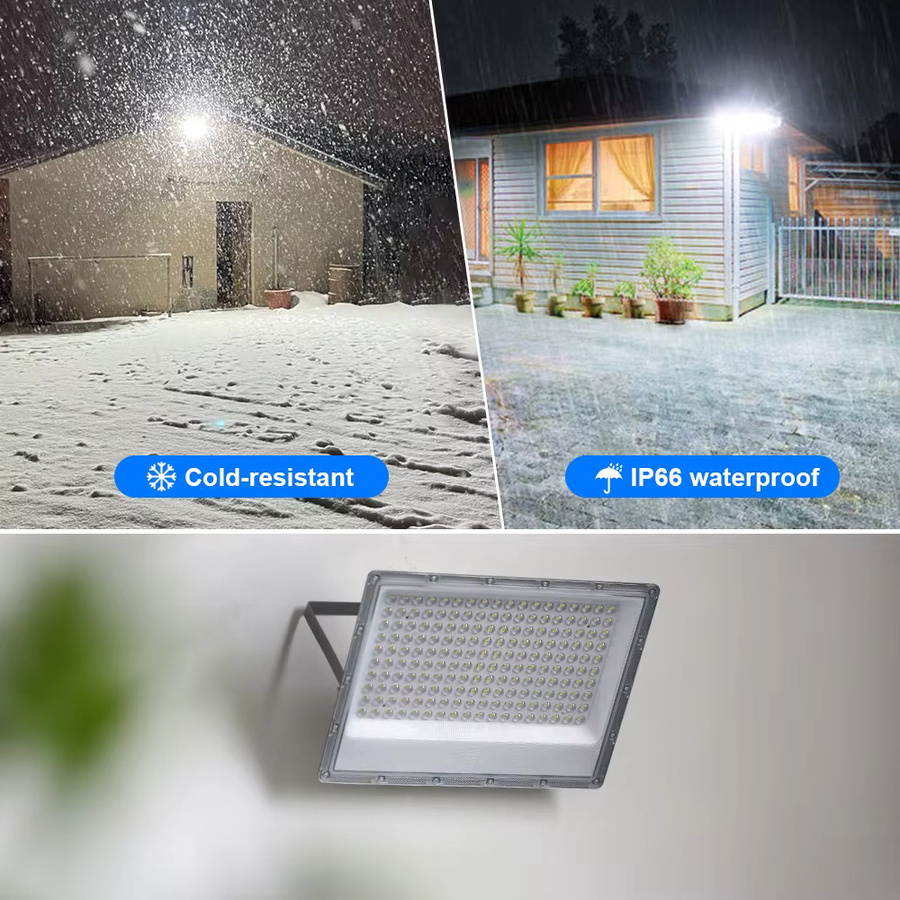 PARKSON LED-Flutlicht für den Außenbereich in Grau, Kaltweiß, IP66 wasserdicht, 64W - Bild 3