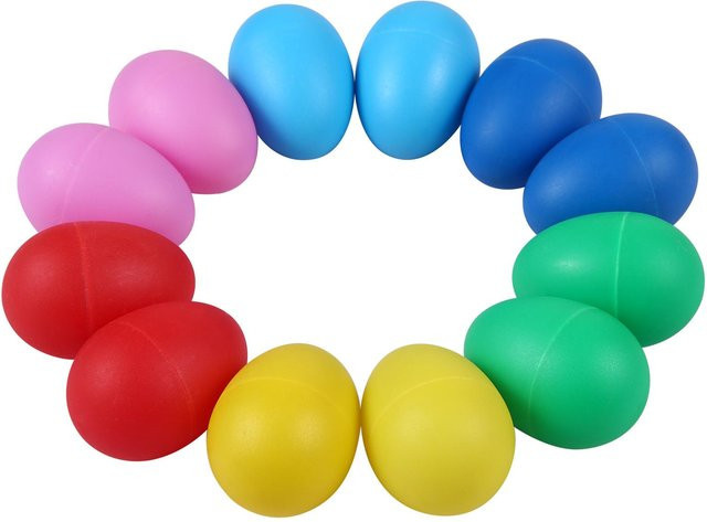 Musysh Eierschüttler, Musikinstrumente, Bunt / Mehrfarbig, 12-teiliges Set, ab 4 Jahren - Bild 1