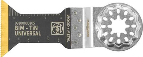 Fein E-Cut Universal Bimetall Sägeblatt für Oszillierende Multitools, 3 Stück, Silber - Bild 1