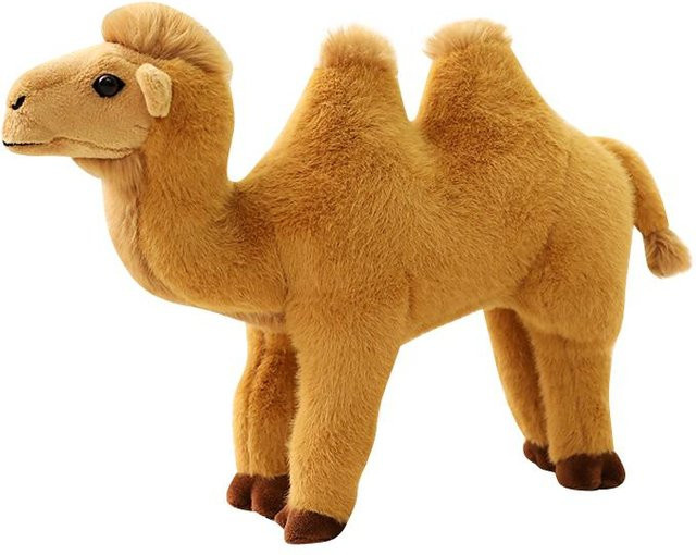 Stehendes Kamel-Plüschtier, braun, 30cm, ab 14 Jahren - Bild 1