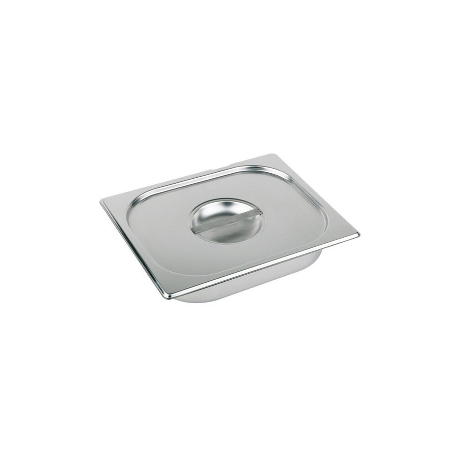 APS GN 1/4 Deckel aus Edelstahl B/T: 26,5 x 16,2 cm - Bild 1