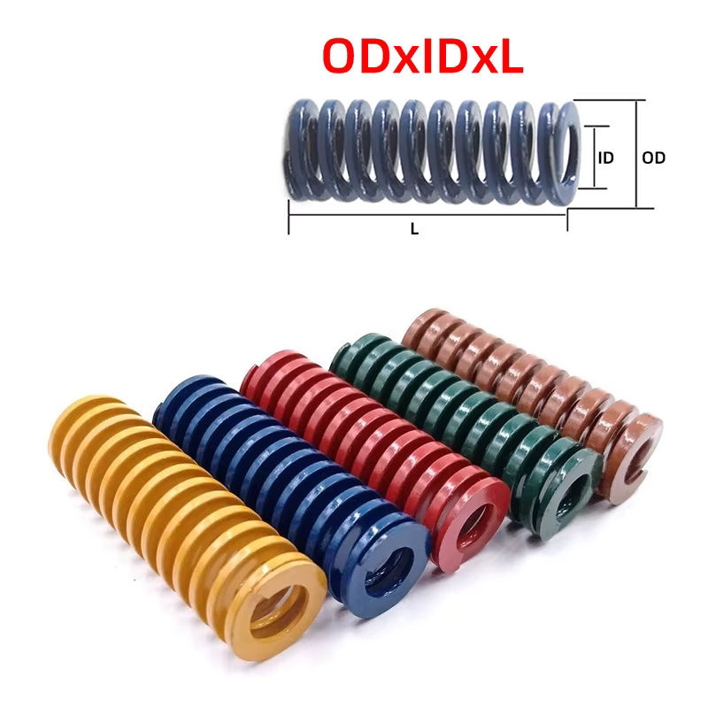 Creamily 2er-Set Formfeder Druckfedern aus legiertem Stahl in verschiedenen Farben - Bild 3