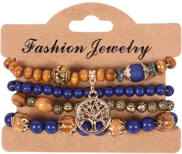 Fashion Maker 2 Armband Set, Bunt, Perle, Kristall, Messing, Damen - Bild 1