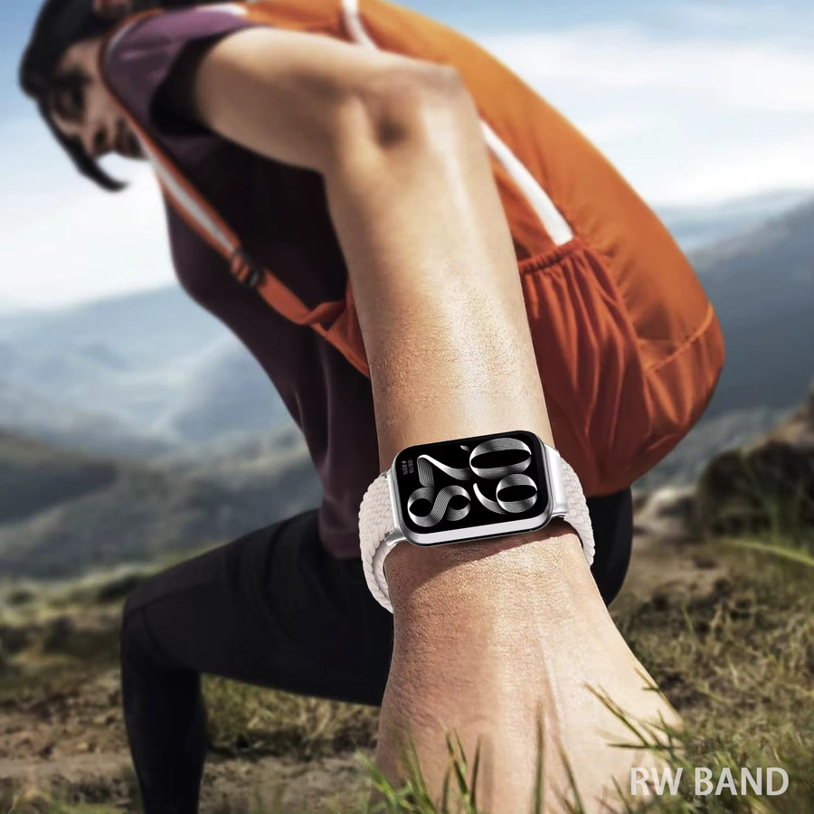 Xiaomi Uhrenarmband Nylon, Weiß, Unisex - Bild 3