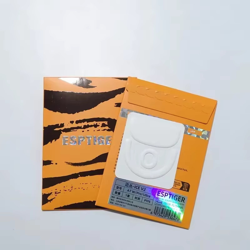 Esptiger ICE V2 PTFE Mausfüße für MCHOSE A7 A5 A5 PRO PRO MAX A7X L7 M7 K7 Ultra Arc Esports in Weiß - Bild 3
