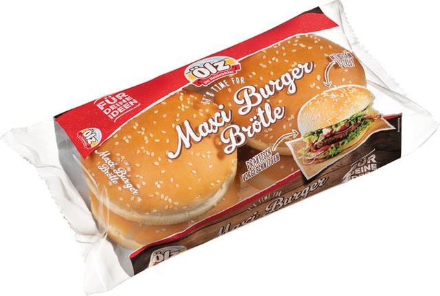 Ölz Maxi Burger Brötle vorgeschnitten 300 g - Bild 1