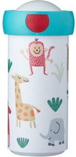 Mepal Verschlussbecher Campus Animal Friends Multicolour 300 ml - Bild 1