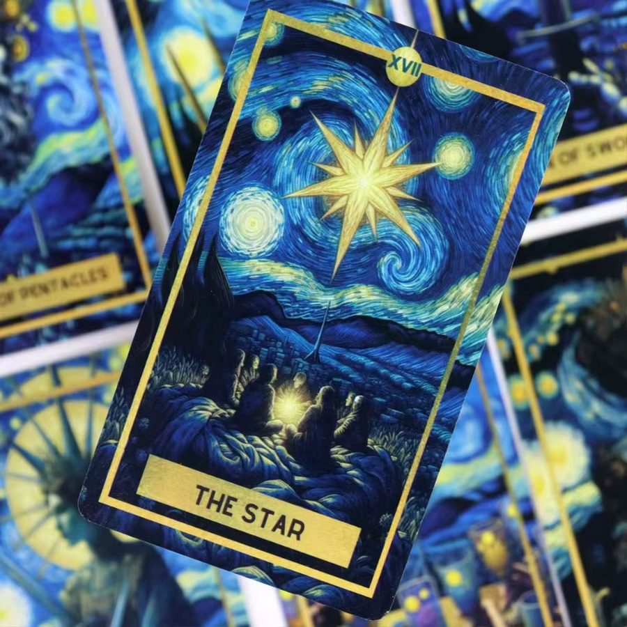STERN Sternennacht-Zauberthema, Tarotkarten, Fantasy - Bild 2