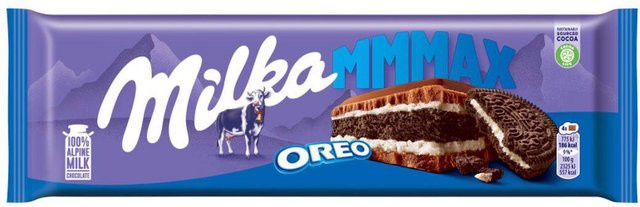 Milka Mmmax Oreo Kakaokekse mit Vanillemilchfüllung 300 g - Bild 1