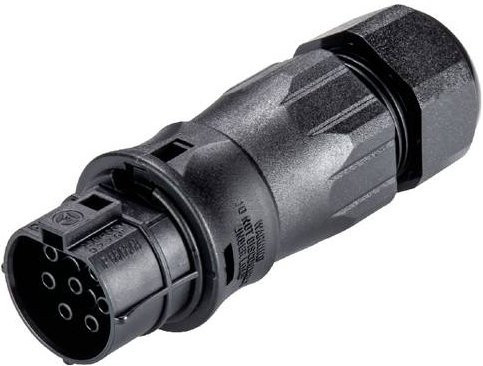 Wieland Electric 96.071.4553.1 Steckverbinder in Schwarz - Bild 1
