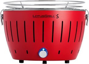 LotusGrill Tischgrill S in Feuerrot aus Edelstahl - Bild 1