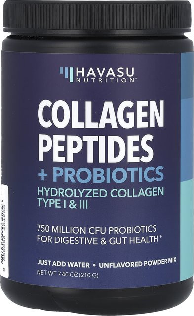 Havasu Nutrition Kollagenpeptide mit Probiotikum, geschmacksneutral, 210 g - Bild 1