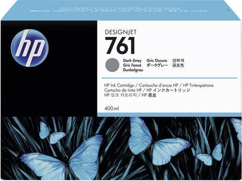 HP 761 Original Druckerpatrone Dunkelgrau CM996A für Designjet T7100 und T7200 - Bild 2