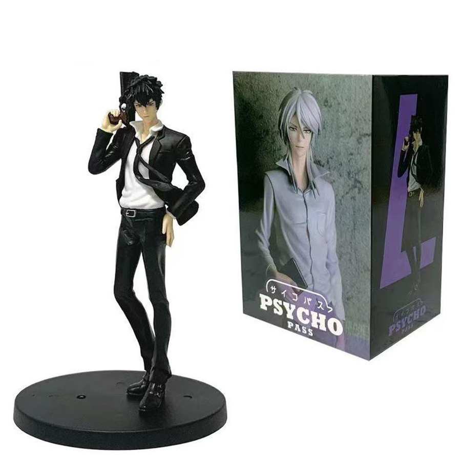 Wucifang Jewelry Psycho-Pass Makishima Shougo Kougami Shinya, PVC Figur, 18cm, ab 14 Jahren - Bild 3