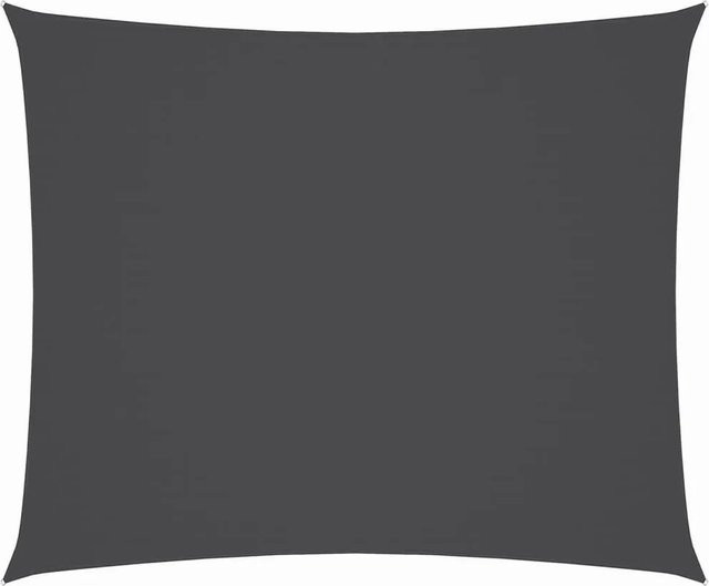Furnicato Sonnensegel aus PU-beschichtetem Oxford-Gewebe, rechteckig, Anthrazit, B x T: 400 x 300 cm - Bild 1