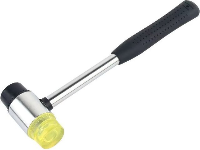 GUHE Multifunktionaler Doppelseitiger Weicher Gummihammer mit 25mm Nylonkopf in Mehrfarbig - Bild 1