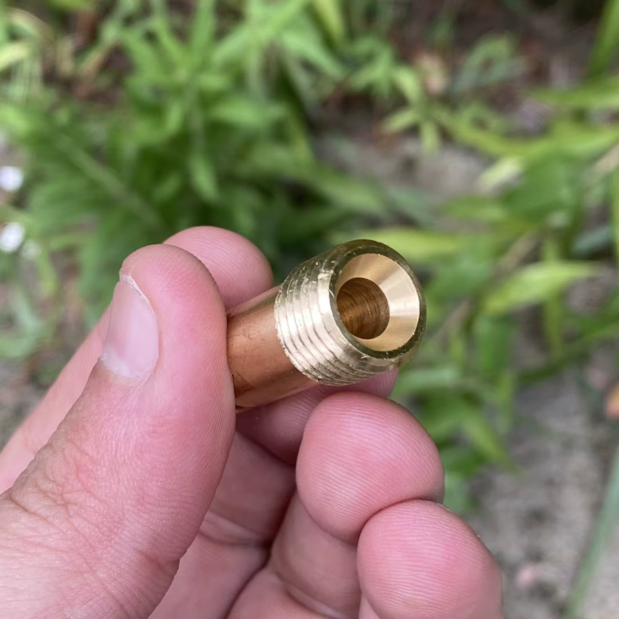 Wasser Eingang Port Adapter zu M14 Fitting Schlauch für Kärcher Lavor Parkside Daewoo in Gold - Bild 3