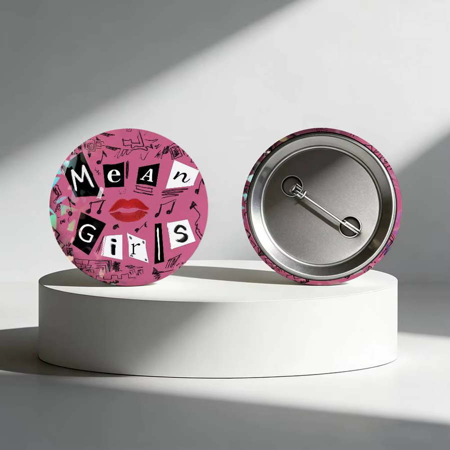 Brosche M-Mean G-Girls Laser Abzeichen, Unisex - Bild 5