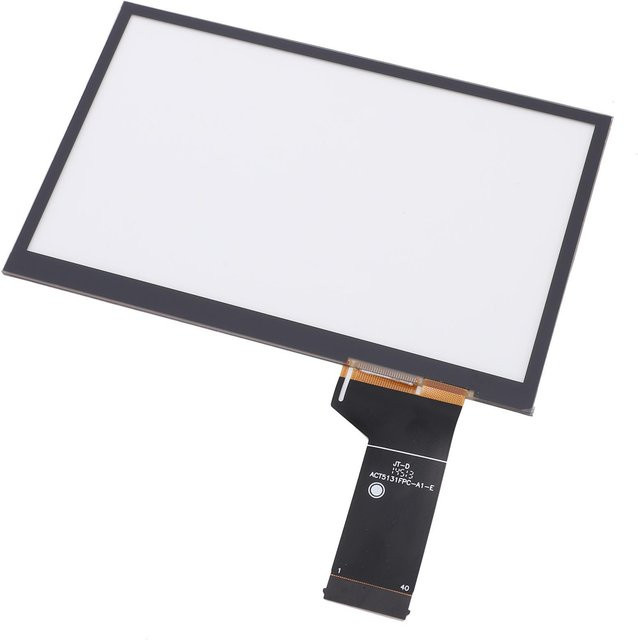Koogeelife Multimedia Navigationsanzeige mit 6,5 Zoll Touchscreen Digitizer Ersatz für Beetle, Weiß - Bild 1
