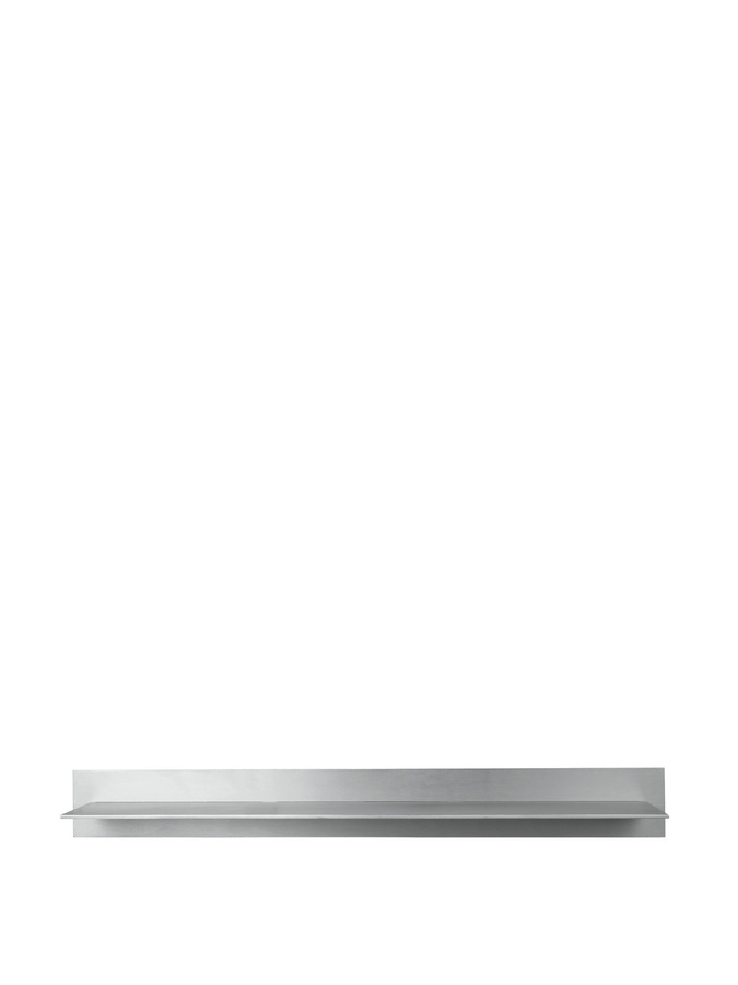 Ferm Living Lager Wandregal aus Aluminium in Silber gebürstet - Bild 2