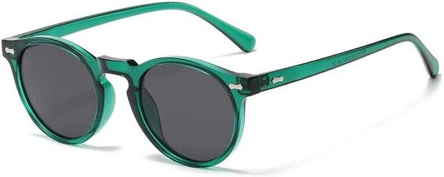 Binchi Outdoor Equipment Sonnenbrille, rund, Vollrand, Kunststoff, Unisex, blue, green - Bild 1