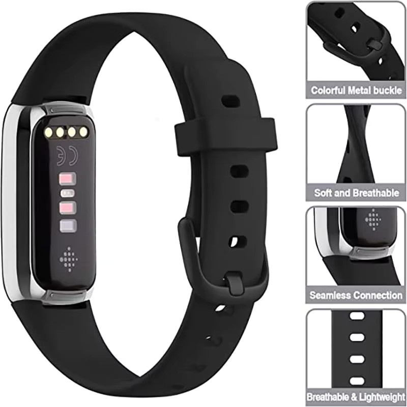 Uhrenarmband Silikon, Fitbit Luxe, Unisex - Bild 2