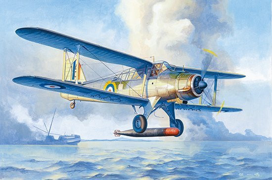 Trumpeter Fairey Albacore Torpedo Bomber, 1:48 - Bild 1