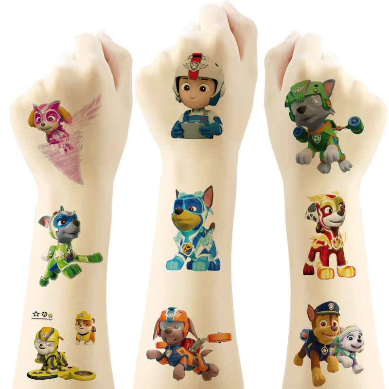 Paw Patrol Tattoo-Aufkleber, 20-teiliges Set - Bild 2