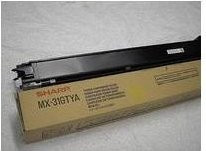 Sharp Toner MX-31GTYA Gelb für Laserdrucker mit einer Kapazität von 15.000 Seiten - Bild 1
