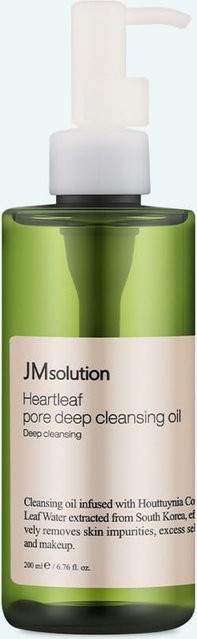 JMsolution Poren Tiefenreinigungöl, 200 ml, Houttuynia Cordata - Bild 1