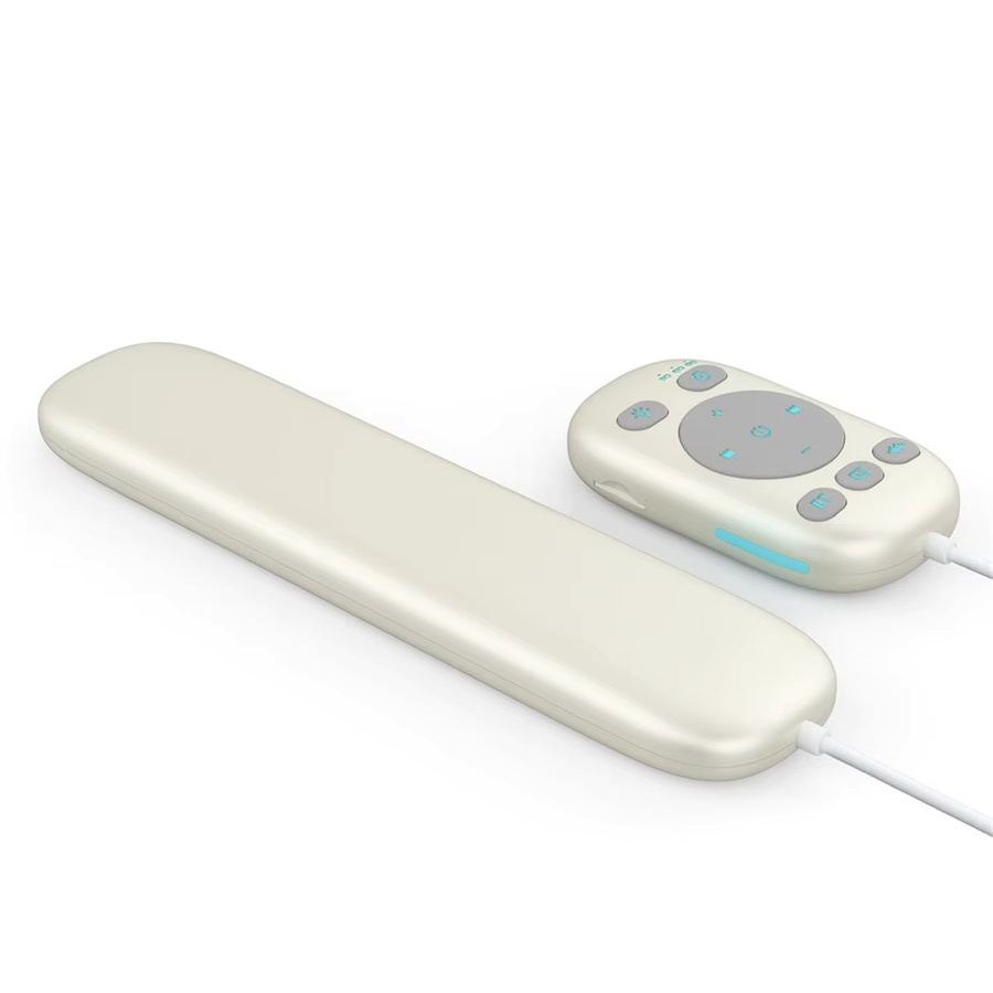 Kissenlautsprecher mit Knochenleitung und Bluetooth 5.4, Schlafkopfhörer mit 36 Schlafgeräuschen und Weißes Rauschen, Beige - Bild 3