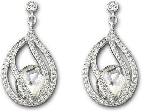 Swarovski Ohrringe, Silber, Kristall, Damen - Bild 1