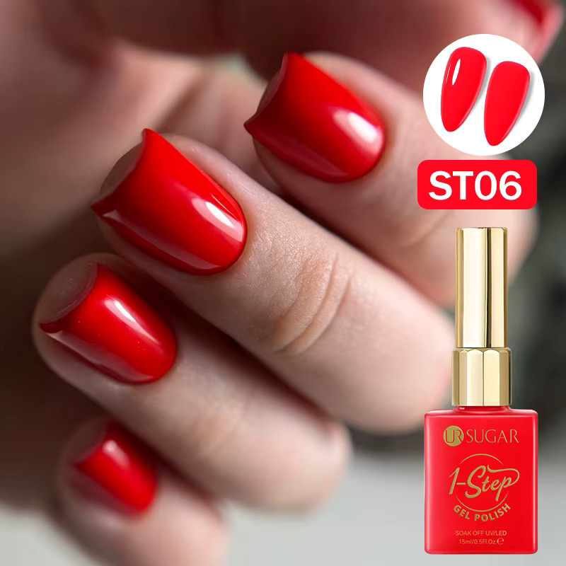 UR SUGAR Gel-Nagellack, Rosa, 15 ml, Glänzend - Bild 1