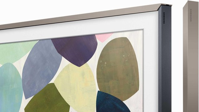 Samsung Modern Rahmen für The Frame 43 Zoll in Beige aus Metall - Bild 1