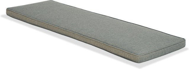 OUTFLEXX Bankauflage grau aus Olefin mit Reißverschluss für Oxford Bank 20338, B/T/H: 190 x 40 x 5 cm - Bild 1