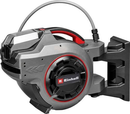 Einhell Power X-Change GE-HR 18/30-1 WH Li-Solo Akku-Schlauchtrommel in Silber mit Wandhalterung und Automatikfunktion - Bild 1