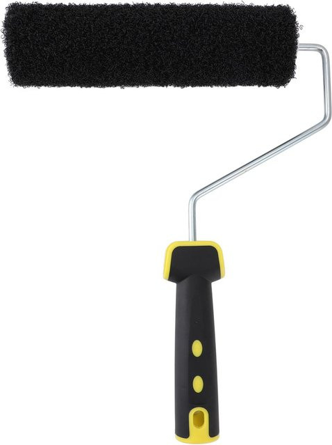 KONNWEI Farbroller mit rutschfestem Griff in Schwarz für Innenböden und Wände - Bild 1