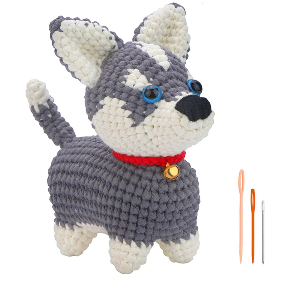 kuaishan DIY Husky-Häkelset, Plüschpuppe - Bild 5