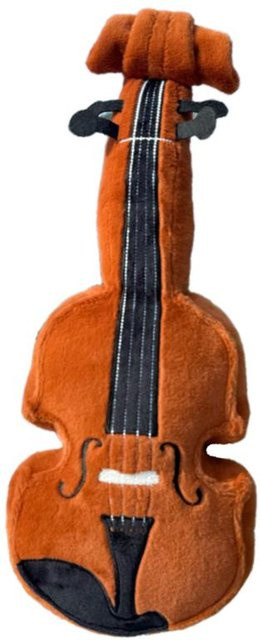 Yiran toy Musikinstrumenten-Plüschtiere, Geige Cello Stoffpuppen, 20cm - Bild 1