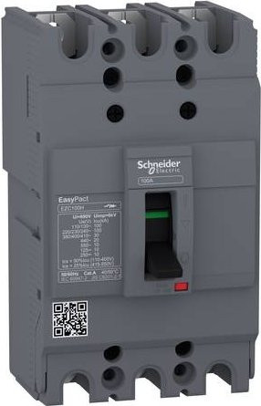 Schneider Electric EZC100H3080 MCB Leistungsschalter Grau - Bild 1