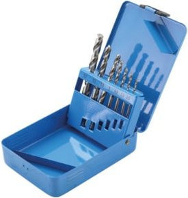 BGS HSS-Spiralbohrer-Set aus Stahl, 7-teilig, Ø 2,5 - 10,2 mm, blau - Bild 1