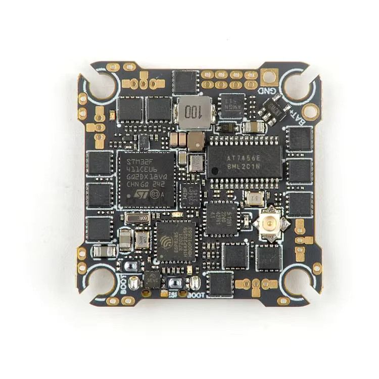 Happymodel CrazyF411 ELRS AIO 4in1 Flight Controller mit 20A ESC und 2,4G ELRS RX für FPV-Zahnstocherdrohnen in Schwarz - Bild 3