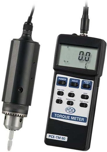 PCE Instruments Drehmomentmessgerät PCE-TM 80 in Schwarz - Bild 1