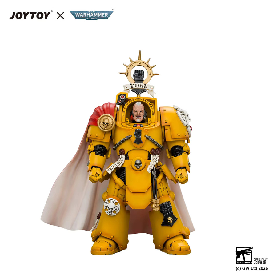 JOYTOY Warhammer 40k Imperial Fists Darnath Lysander, Actionfigur, 1/18 Modell - Bild 2