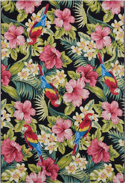NYVI Teppich Flair Tropical Feeling wetterfest und UV-beständig für Innen und Außen B: 200 cm, T: 285 cm - Bild 1